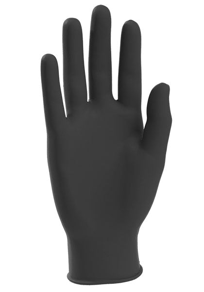 SureCare Standard Powder-Free, Latex-Free BLACK Nitrile Exam Gloves 5mil